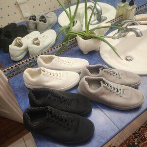 Atoms shoes  - bundle of 3 White, Gray, Black